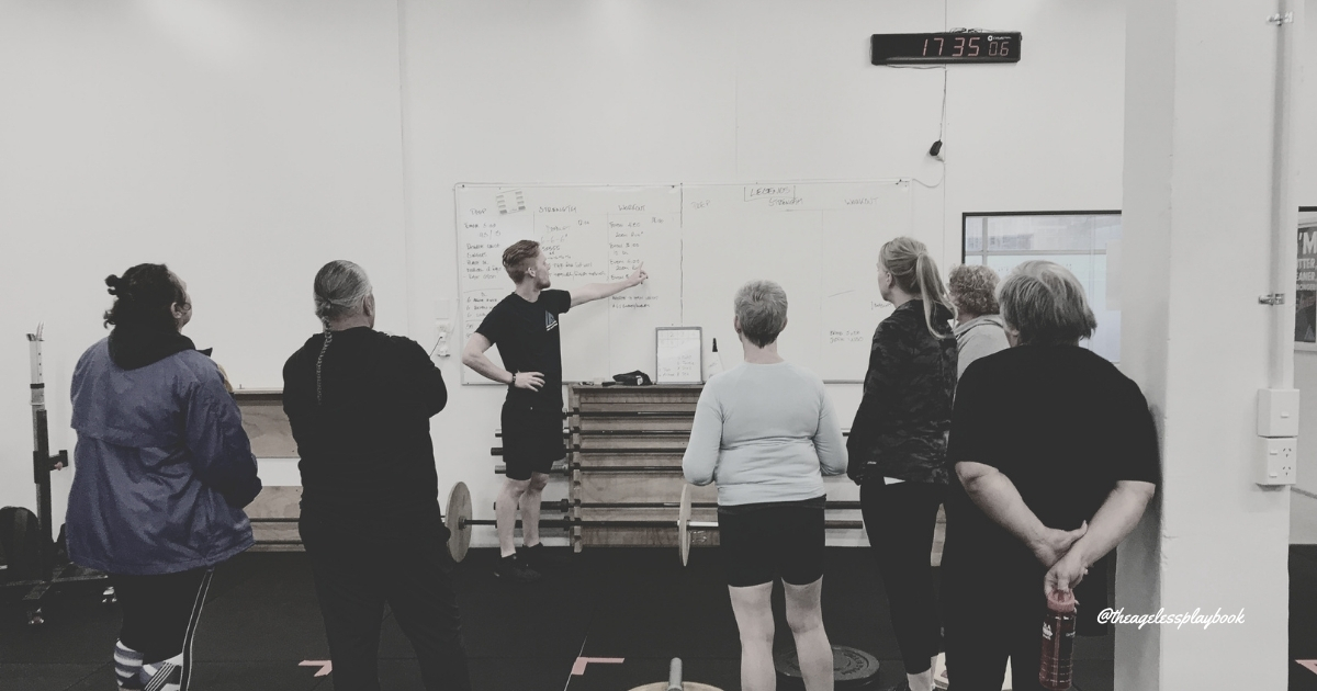The qualification you think you need before coaching over-50s